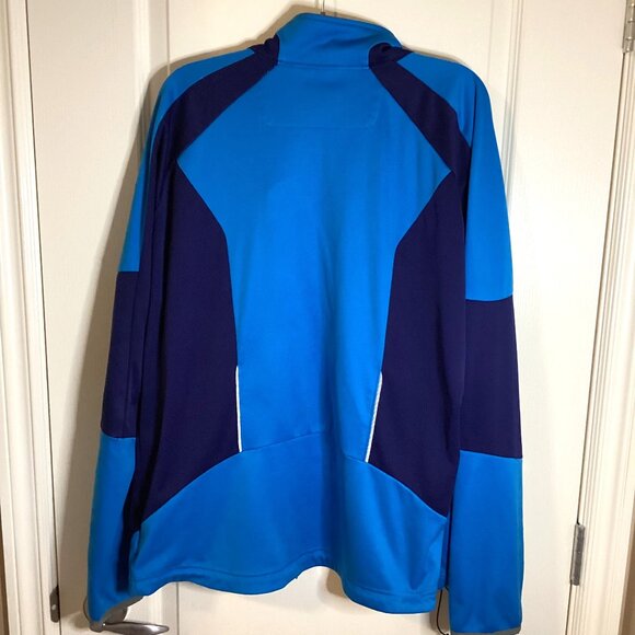 Columbia Omni-Shield Men's Sports Activewear Soft Shell Blue Jacket Size XL - Picture 8 of 11